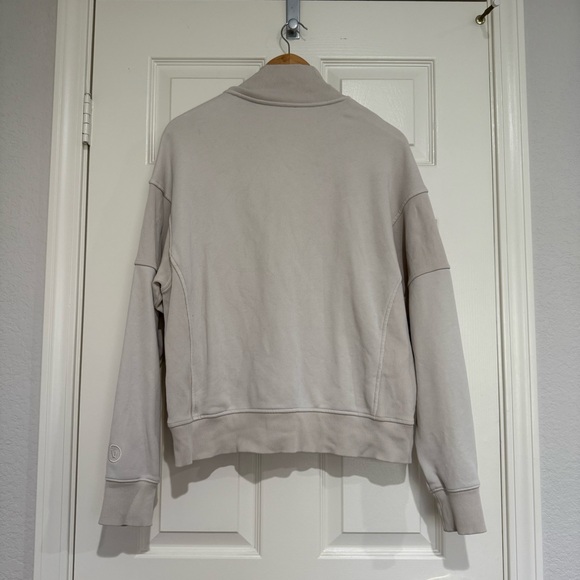 Vuori Sedona Rib Half Zip Bone Medium - Picture 7 of 10